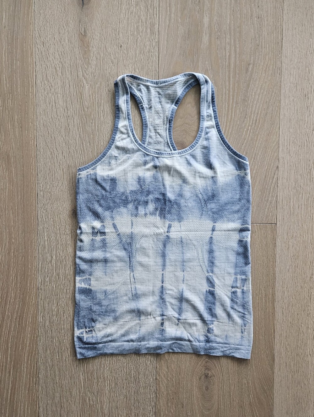 Lululemon Swiftly Tech Racerbank Tank Heathered Silver Fox Size 6